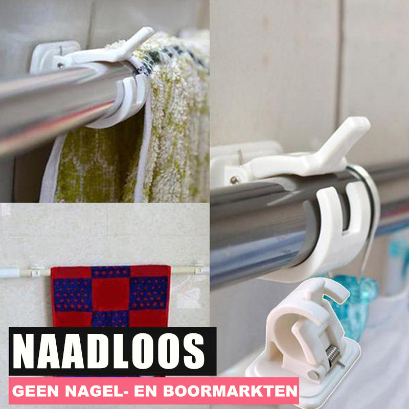 Verstelbare Gordijn Houders 2+2 gratis