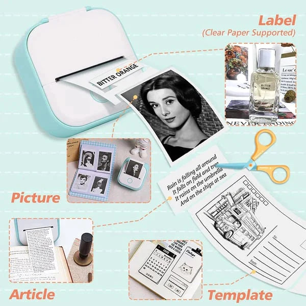 PrintMatic™ - Pocket Thermal Printer